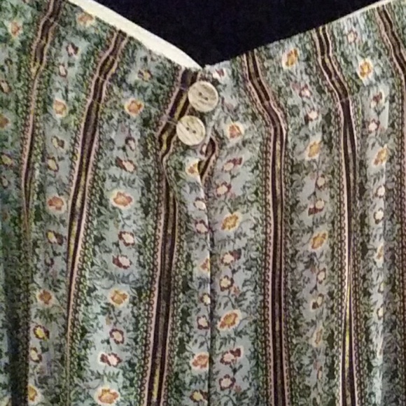 Free People Wide Leg SILK pants - Picture 2 of 2